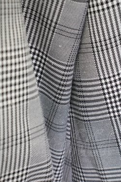 画像5: Ank Rouge / フリル襟チェックワンピース  グレーチェックＸ白 T-25-07-08-019-CA-OP-SA-ZT350