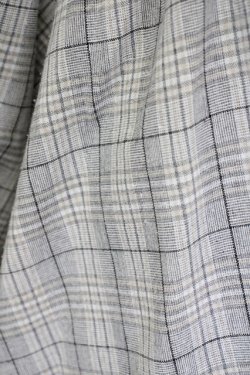 画像4: Honey Cinnamon / チェックフリルワンピース  グレーＸ白 T-25-07-08-021-LO-OP-SA-ZT350