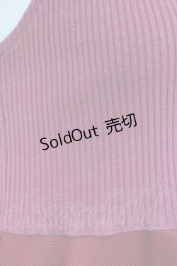 画像5: Favorite / ニット切替ノースリーブワンピース  ボルドー T-25-07-08-022-LO-OP-SA-ZT350