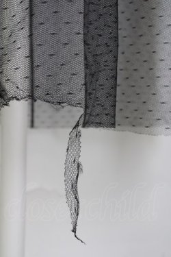 画像4: Ank Rouge / チュールレイヤードスカート  ピンクＸ黒 T-25-07-08-031-CA-SK-SA-ZT242