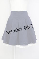 Secret Honey / レースアップフリルスカート  ネイビーＸ白 T-25-07-08-032-CA-SK-SA-ZT