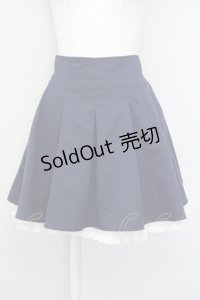 Secret Honey / レースアップフリルスカート  ネイビーＸ白 T-25-07-08-032-CA-SK-SA-ZT