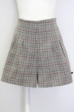 画像8: evelyn / タータンチェックトップス&ショートパンツセットアップ  ブラウンチェック T-25-07-08-034-LO-OP-SA-ZT242