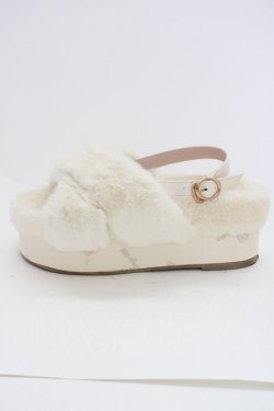 画像4: LIZ LISA / ファーサンダル M 白 T-25-07-08-036-LO-SH-SA-ZT286