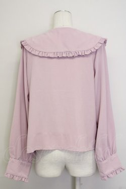 画像2: DearMyLove / フリルピンタックブラウス LL ピンク T-25-07-08-010-EL-BL-SA-ZT