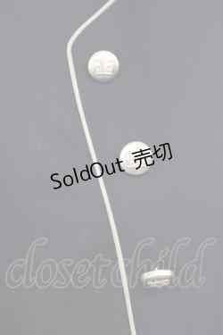 画像3: To Alice / ナポレオン風長袖ワンピース  黒Ｘ白 T-25-07-08-015-LO-OP-SA-ZT414