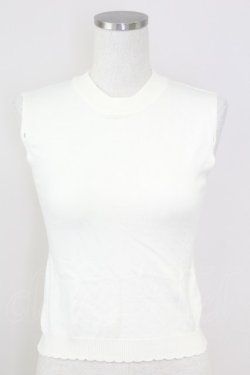 画像5: axes femme / レイヤードニットプルオーバー  アイボリー T-25-07-09-011-AX-TO-SA-ZT