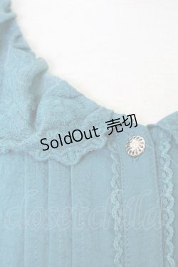 画像4: axes femme POETIQUE / リボン付ドーリーロングワンピース  グリーン T-25-07-09-018-AX-OP-SA-ZI
