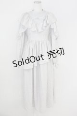 axes femme POETIQUE / 花柄ロングワンピース  グレーＸピンク T-25-07-09-019-AX-OP-SA-ZI