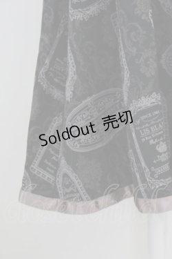 画像4: axes femme / アンティークラベルptワンピース M 黒 T-25-07-09-023-AX-OP-SA-ZI