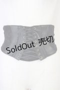 axes femme / レースコルセットベルト  黒 T-25-07-10-026-AX-ZA-SA-ZI