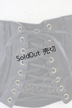 画像3: axes femme / レースコルセットベルト  黒 T-25-07-10-026-AX-ZA-SA-ZI