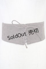 axes femme / レースコルセットベルト  ブラウン T-25-07-10-027-AX-ZA-SA-ZI