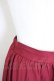 画像7: axes femme / チャイナ釦ラッフルスカート  ボルドー T-25-07-10-012-AX-SK-SA-ZT