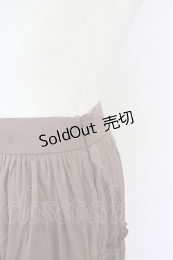 画像3: axes femme NOSTALGIE / ランダムティアードスカート  ブラウン T-25-07-10-013-AX-SK-SA-ZT