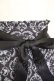 画像3: axes femme POETIQUE / リボンビットイレヘムスカート  黒Ｘ青Ｘ白 T-25-07-10-014-AX-SK-SA-ZT