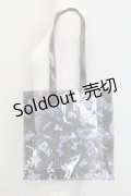 Amilige / ノベルティ クリアトートバッグ  クリアブラック T-25-07-12-017-PU-BG-IG-ZT
