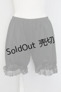 m petit by misako / ECAM3ブスソフリルドロワーズ M-L クロ T-25-07-12-003-LO-PA-IG-ZT