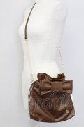 m petit by misako / NINA'S バッグ  ブラウン T-25-07-12-020-LO-BG-IG-ZT-K024