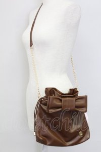 m petit by misako / NINA'S バッグ  ブラウン T-25-07-12-020-LO-BG-IG-ZT