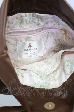 画像5: m petit by misako / NINA'S バッグ  ブラウン T-25-07-12-020-LO-BG-IG-ZT-K024