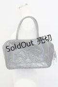 axes femme / モチーフキルトデザイントートバッグ 330×220×105mm クロ T-25-07-12-023-AX-BG-IG-ZT