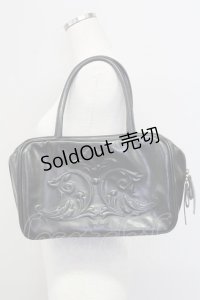 axes femme / モチーフキルトデザイントートバッグ 330×220×105mm クロ T-25-07-12-023-AX-BG-IG-ZT