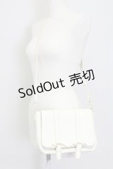 m petit by misako / スカラップショルダーバッグ  アイボリー T-25-07-12-027-LO-BG-IG-ZT