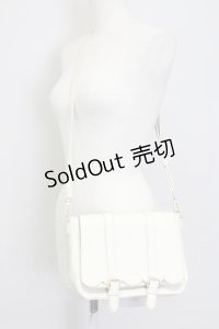 m petit by misako / スカラップショルダーバッグ  アイボリー T-25-07-12-027-LO-BG-IG-ZT