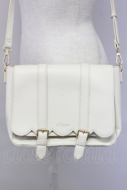画像2: m petit by misako / スカラップショルダーバッグ  アイボリー T-25-07-12-027-LO-BG-IG-ZT