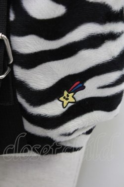 画像2: PEACE NOW / ゼブラファーリュック  ブラック×ホワイト T-25-07-12-004-PU-BG-IG-ZT