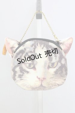 画像2: あちゃちゅむ / ムチャチャ←→あちゃちゅむ 2012 Spring＆Summer 黒猫ミニバッグ【単品】 200*200mm アイボリー×黒猫 T-25-07-12-029-PU-BG-IG-ZT