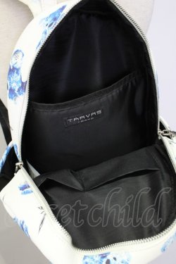 画像6: TRAVAS TOKYO / クマ総柄バックパック  ホワイト×ブルー T-25-07-12-005-PU-BG-IG-ZT-K024