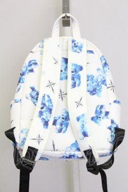 画像7: TRAVAS TOKYO / クマ総柄バックパック  ホワイト×ブルー T-25-07-12-005-PU-BG-IG-ZT-K024