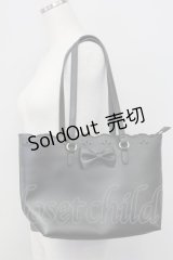 m petit by misako / サンリオキャラクターズコラボ クロミ リボントート  クロ T-25-07-12-007-LO-BG-OW-ZT-K024