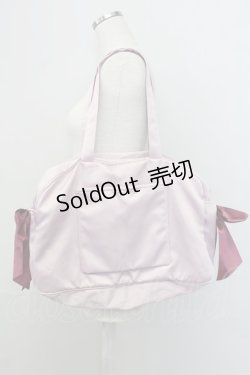 画像4: Maison de FLEUR / ボストントラベルキャリーオンMバッグ  ラベンダー T-25-07-12-009-LO-BG-OW-ZT-K024