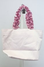 画像3: Maison de FLEUR / ミニー/リボンフリルトートバッグ   ピンク T-25-07-12-010-LO-BG-OW-ZTK024 (3)