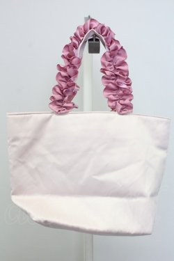 画像3: Maison de FLEUR / ミニー/リボンフリルトートバッグ   ピンク T-25-07-12-010-LO-BG-OW-ZT-K024