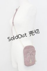 m petit by misako / AMリボンショルダーバッグ  ワイン T-25-07-12-012-LO-BG-IG-ZT-K024