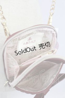 画像5: m petit by misako / AMリボンショルダーバッグ  ワイン T-25-07-12-012-LO-BG-IG-ZT-K024