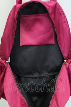 画像8: Maison de FLEUR / ボストンキャリーオンバッグ  ワイン T-25-07-12-013-LO-BG-OW-ZT-K024