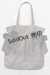 Maison de FLEUR / わんわん物語 トートバッグ  ブラウン T-25-07-12-014-LO-BG-OW-ZT