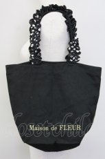 画像2: Maison de FLEUR / ディズニーストアコラボトートバッグ  クロ T-25-07-12-015-LO-BG-OW-ZTK024 (2)