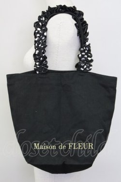 画像2: Maison de FLEUR / ディズニーストアコラボトートバッグ  クロ T-25-07-12-015-LO-BG-OW-ZT