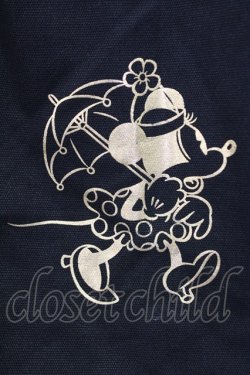 画像4: Maison de FLEUR / ディズニーストアコラボトートバッグ  クロ T-25-07-12-015-LO-BG-OW-ZT-K024