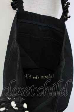 画像6: Maison de FLEUR / ディズニーストアコラボトートバッグ  クロ T-25-07-12-015-LO-BG-OW-ZT-K024