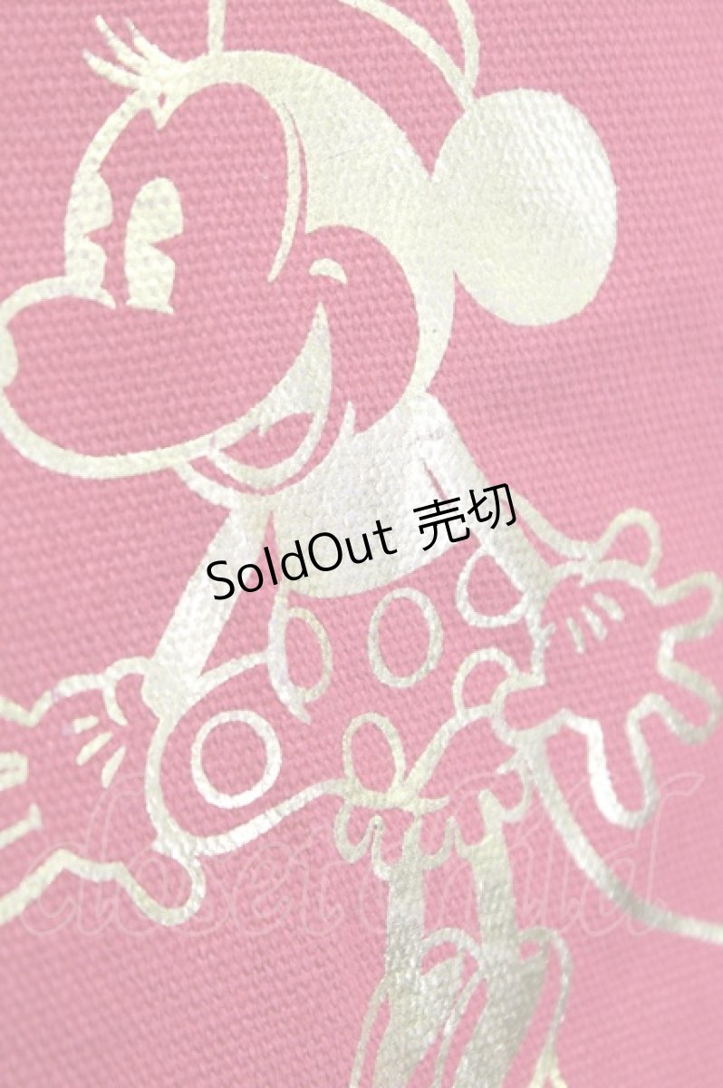 画像5: Maison de FLEUR / ディズニーストアコラボトートバッグ  赤 T-25-07-12-016-LO-BG-OW-ZTK024 (5)