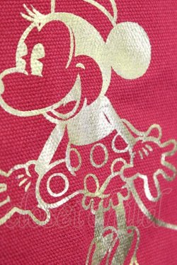 画像5: Maison de FLEUR / ディズニーストアコラボトートバッグ  赤 T-25-07-12-016-LO-BG-OW-ZT-K024