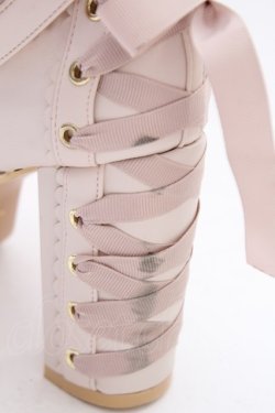 画像8: LIZ LISA / ビジューパールクロスストラップパンプス 1 ピンク T-25-07-13-006-LO-SH-OW-ZT-K006