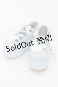 Ank Rouge / ぽんぽん リボン&ハート シューズ L サックス T-25-07-13-012-CA-SH-IG-ZT